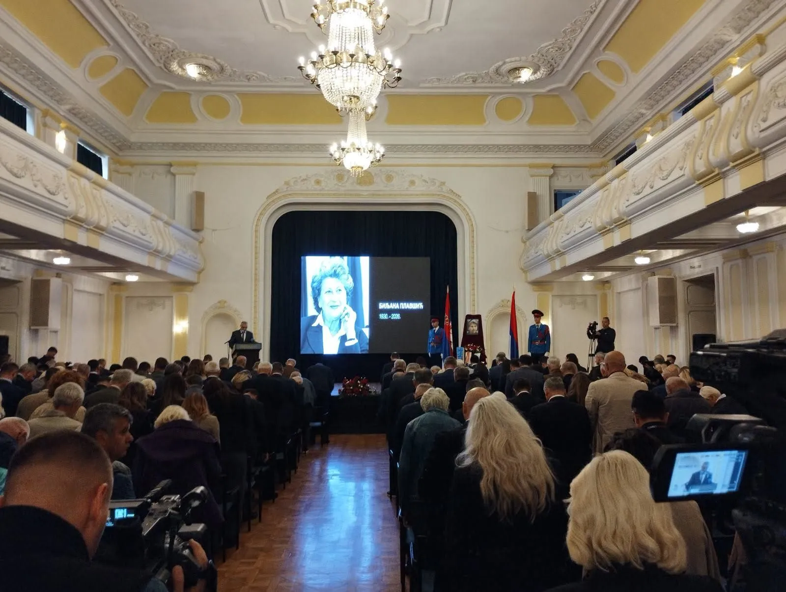 Politički vrh RS na komemoraciji osuđenoj ratnoj zločinki Biljani Plavšić