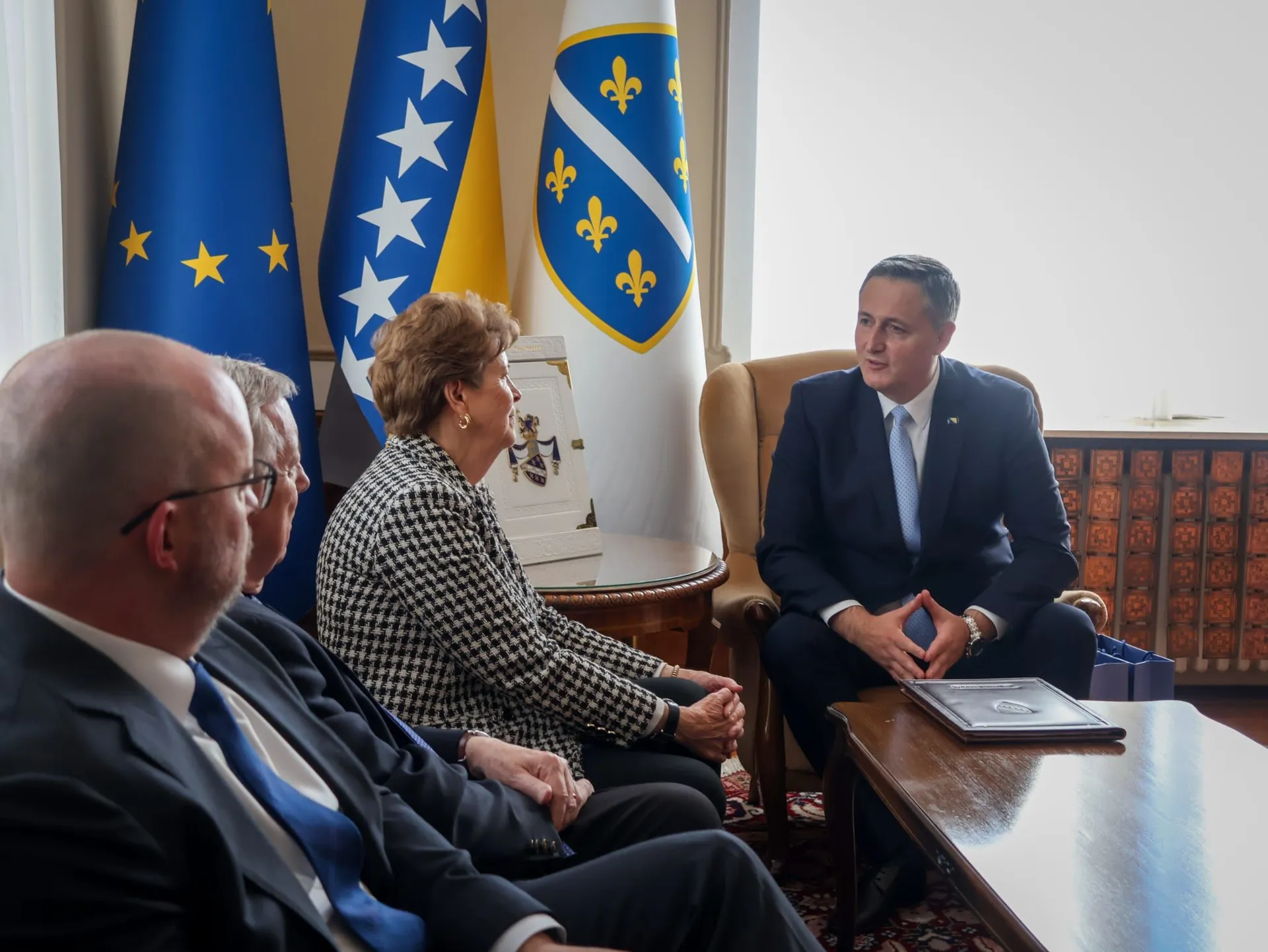 Jeanne Shaheen i Denis Bećirović