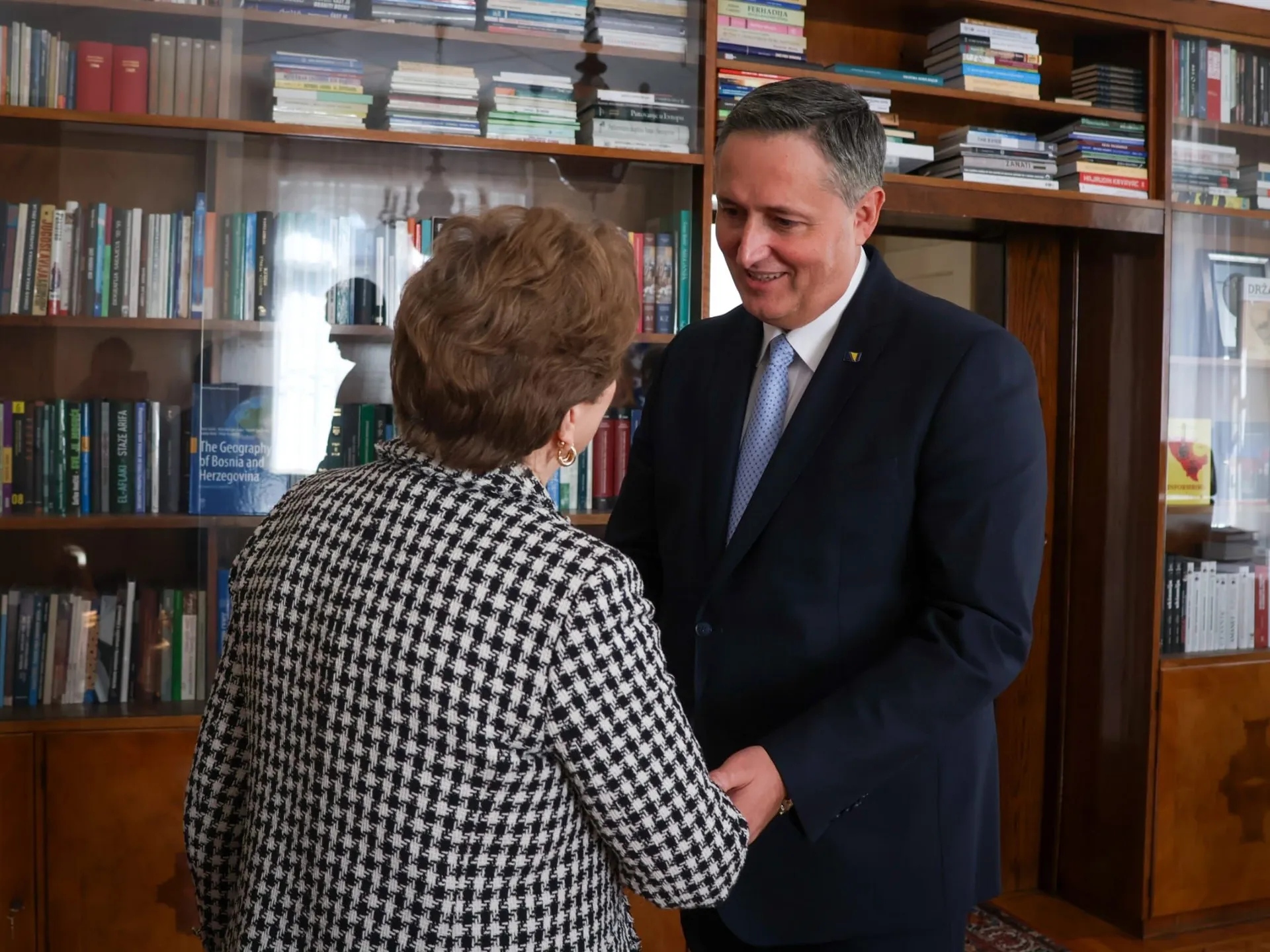 Jeanne Shaheen i Denis Bećirović