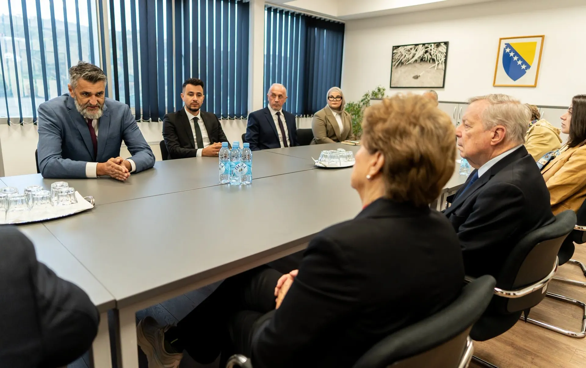 Jeanne Shaheen i Richard Durbin posjetili Memorijalni centar Srebrenica