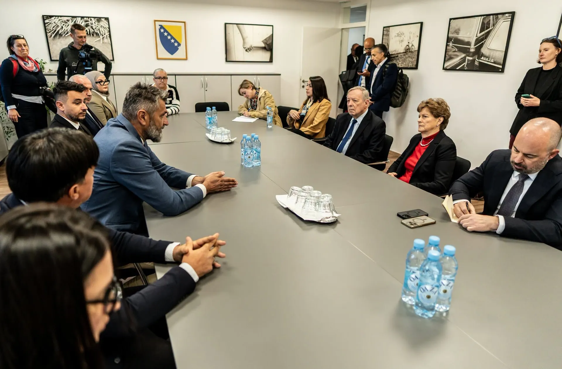 Jeanne Shaheen i Richard Durbin posjetili Memorijalni centar Srebrenica