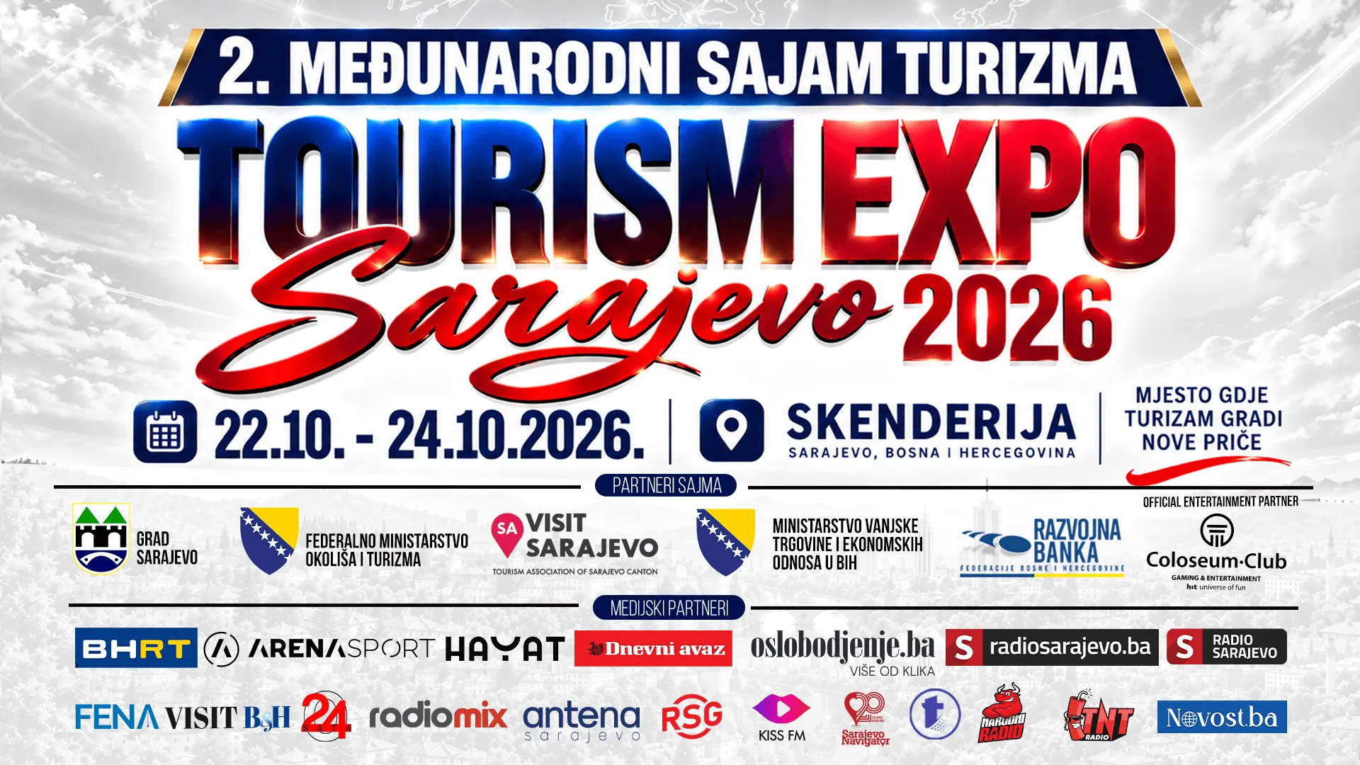 Sarajevo postaje centar turizma: Tri dana za otkrivanje novih destinacija