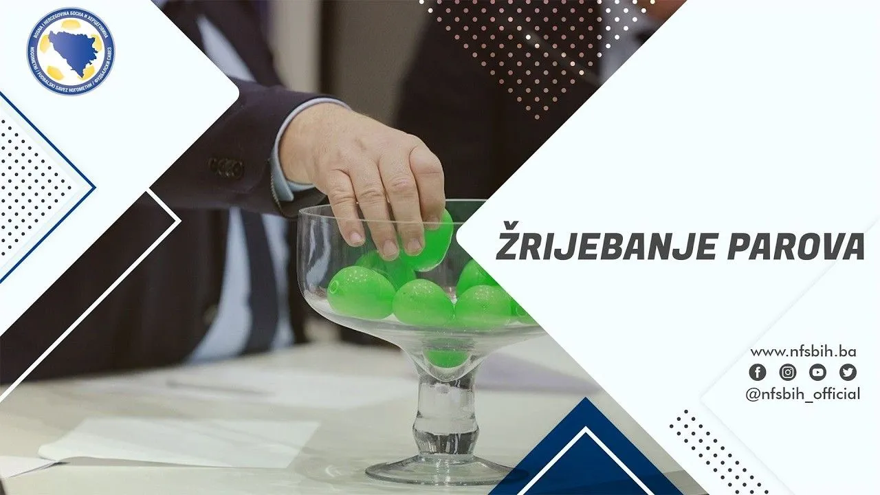 Danas žrijeb Kupa Bosne i Hercegovine u fudbalu, pratite direktan prenos