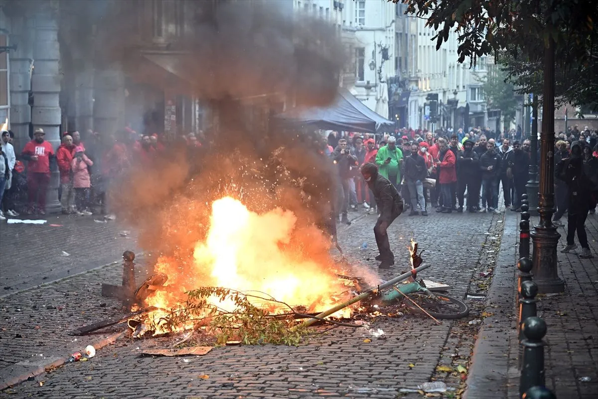 Protesti i sukobi u Briselu, hiljade ljudi na ulicama protiv mjera štednje