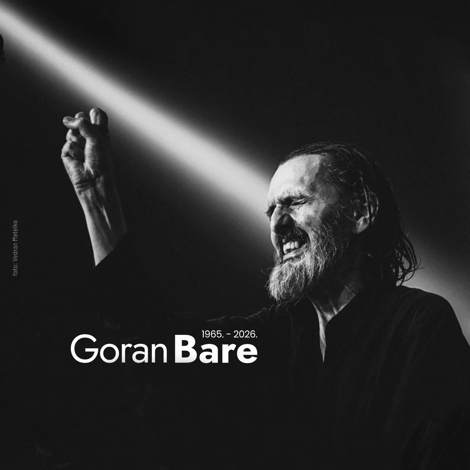 Umro Goran Bare, hrvatski muzičar i frontmen kultne grupe Majke