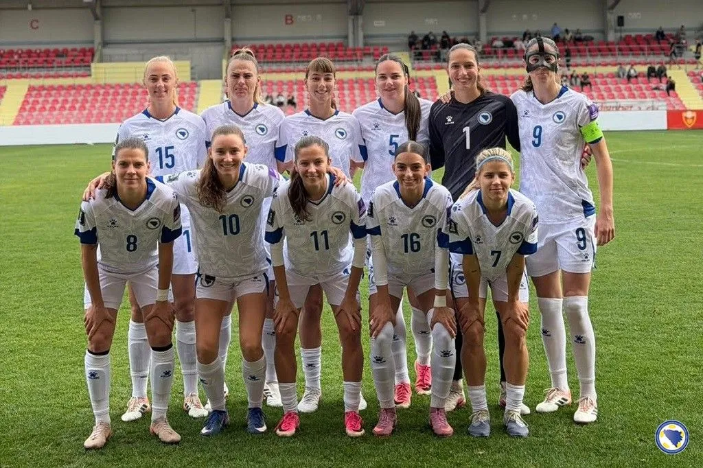 Bosna i Hercegovina poražena na gostovanju kod Crne Gore u Podgorici