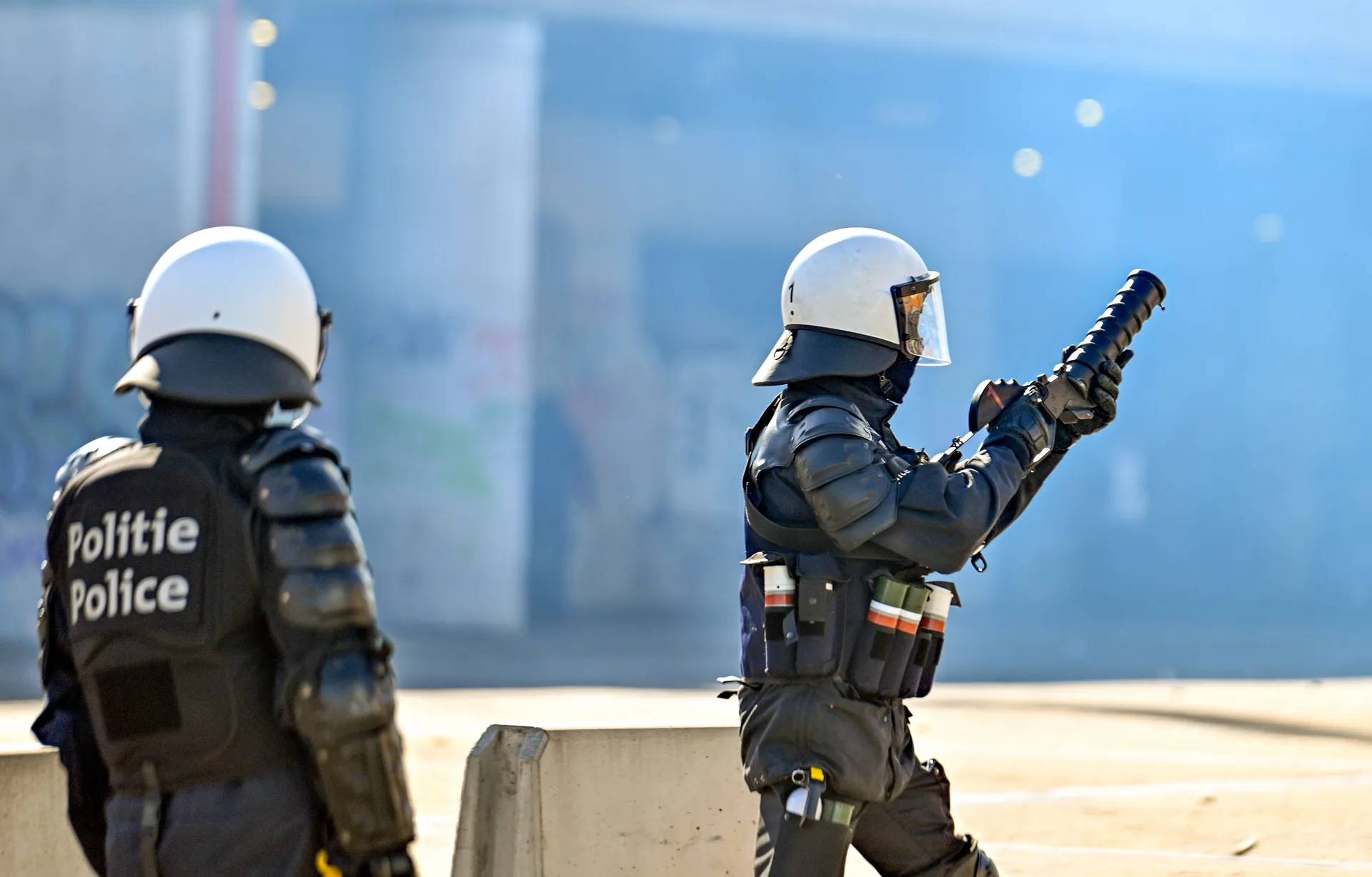 BRISEL, BELGIJA – 12. OKTOBAR: U glavnom gradu Belgije Briselu izbili su sukobi između studenata koji su protestovali protiv budžetskih rezova i reformi u obrazovanju na francuskom jeziku i policije, a uhapšeno je 10 demonstranata, od kojih je devet mlađe