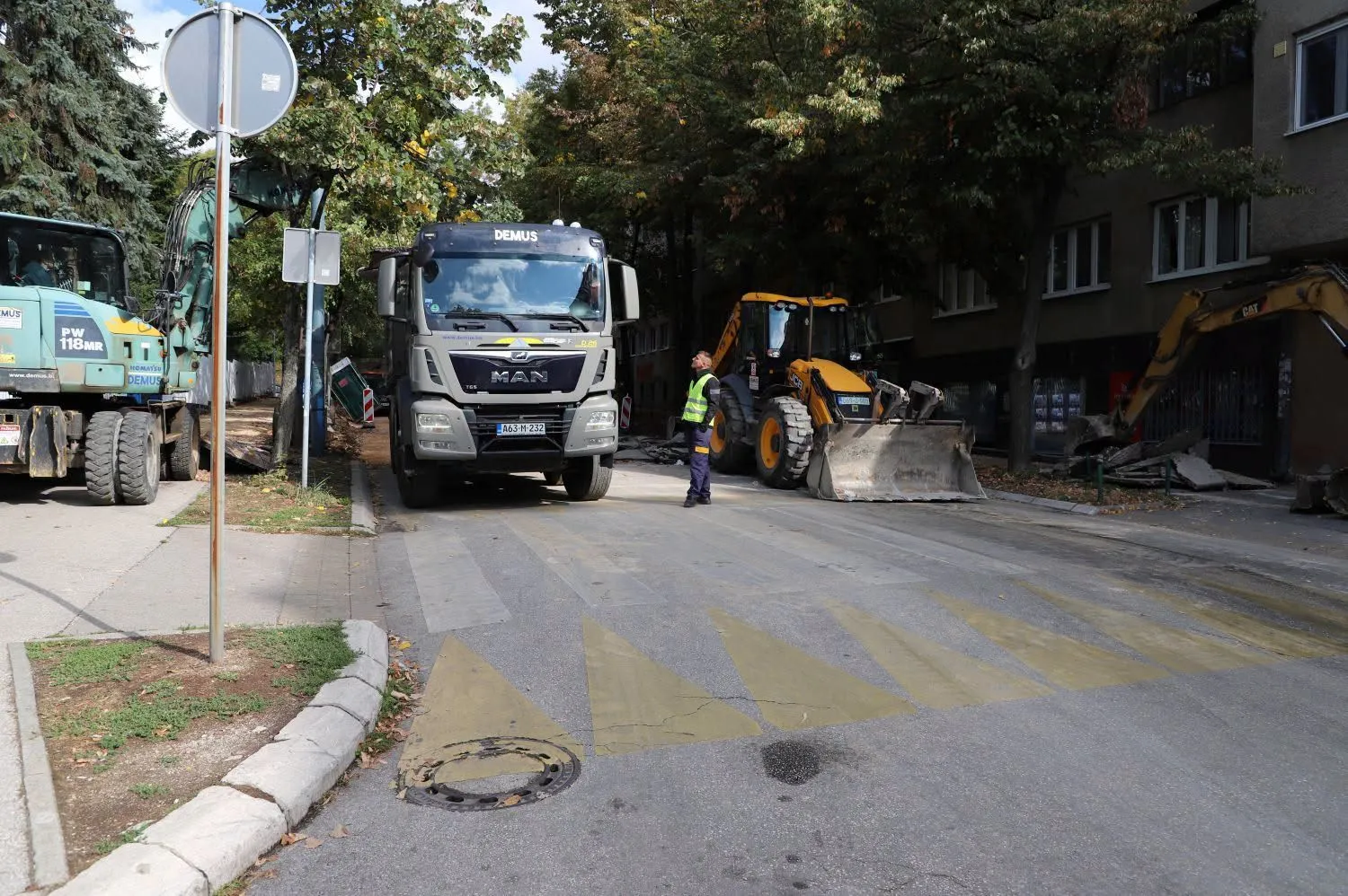 Sanacija ulice Fra Anđela Zvizdovića u Sarajevu