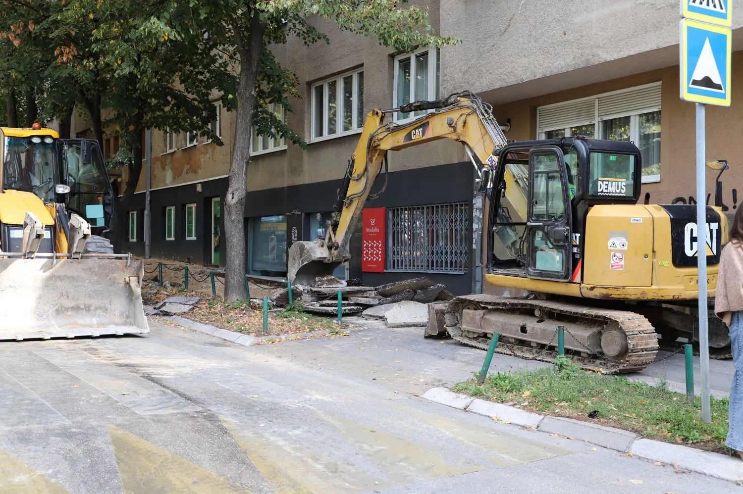 Počela sanacija ulice Fra Anđela Zvizdovića, pogledajte kako teku radovi