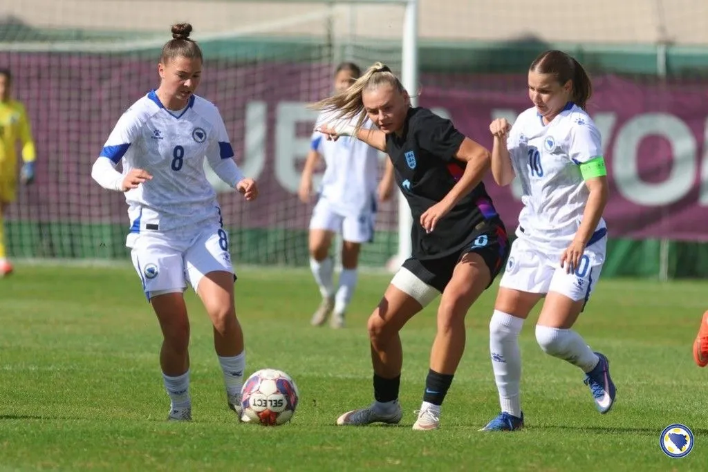 Ženska juniorska reprezentacija BiH teško poražena od juniorki Engleske