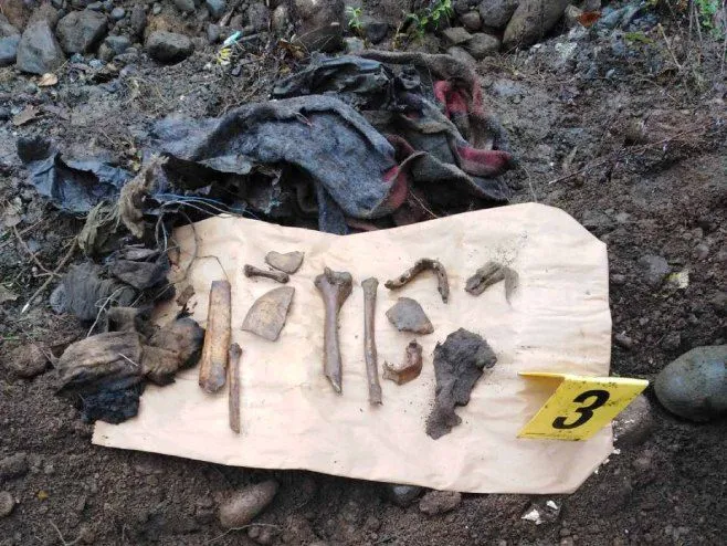 Obrada posmrtnih ostataka pronađenih na sarajevskom groblju Lav 29. oktobra