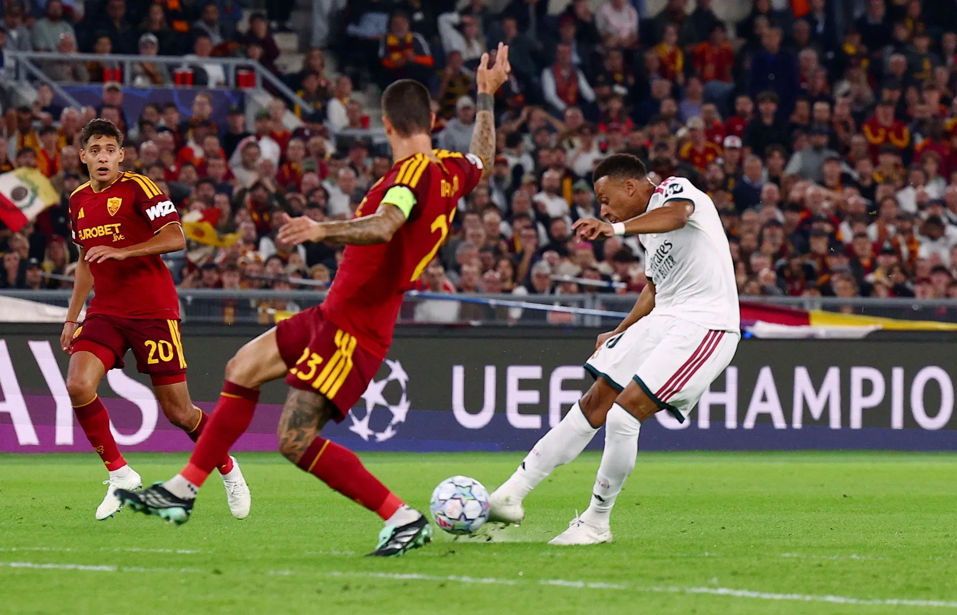 Roma dominirala i povela, Mbappe "iz ničega" donio izjednačenje Realu