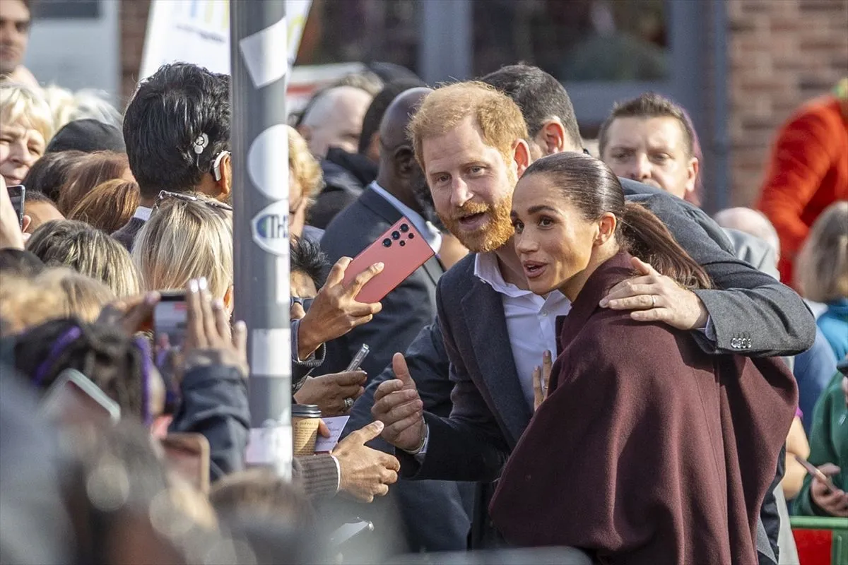 Princ Harry i njegova supruga Meghan u Nottinghamu