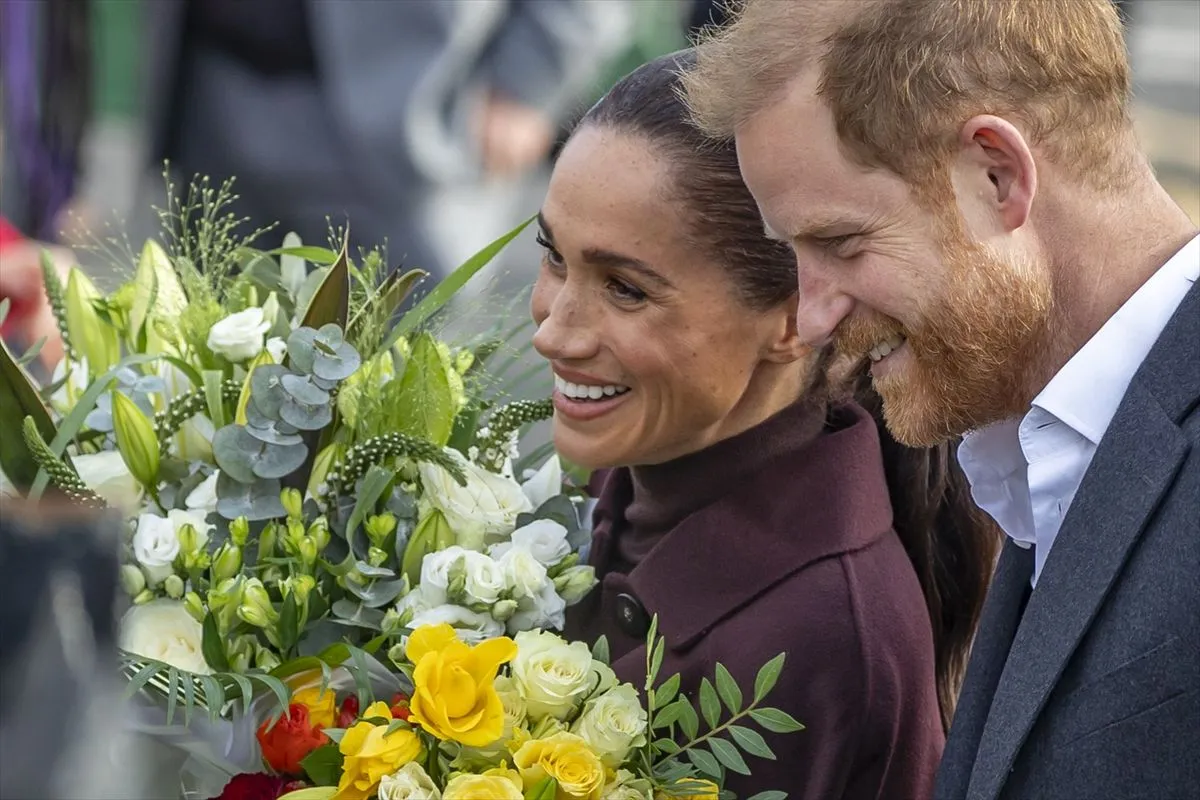 Princ Harry i njegova supruga Meghan u Nottinghamu