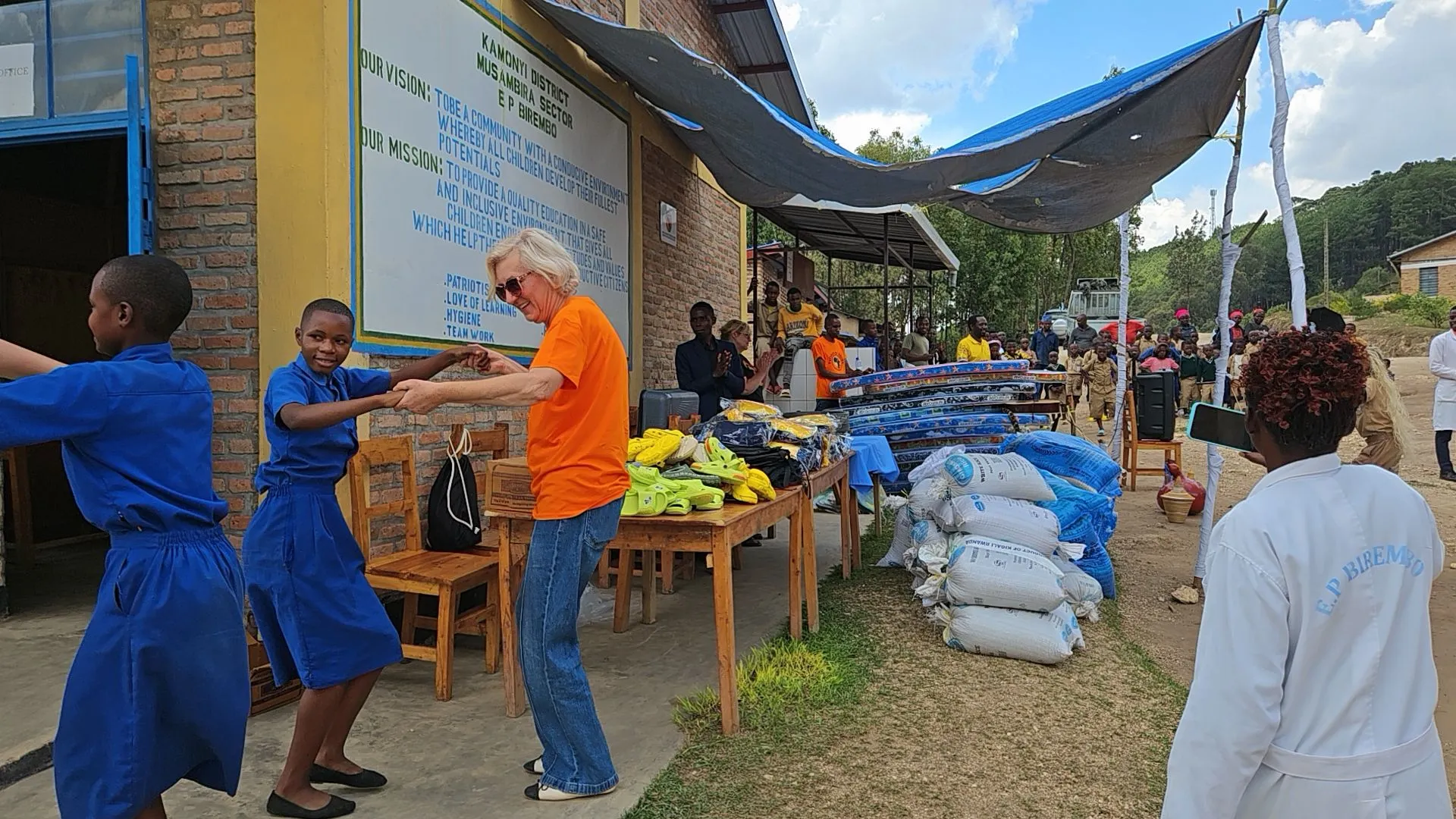 Selo Birembo, u distriktu Kamonyi, Ruanda