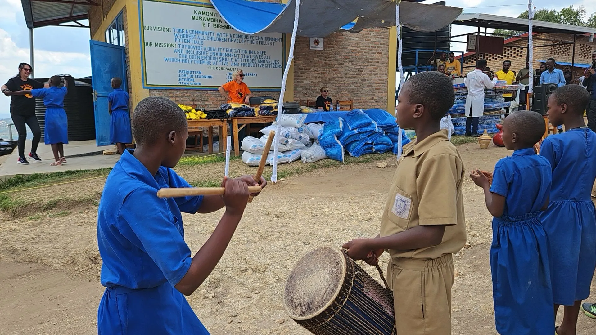 Selo Birembo, u distriktu Kamonyi, Ruanda