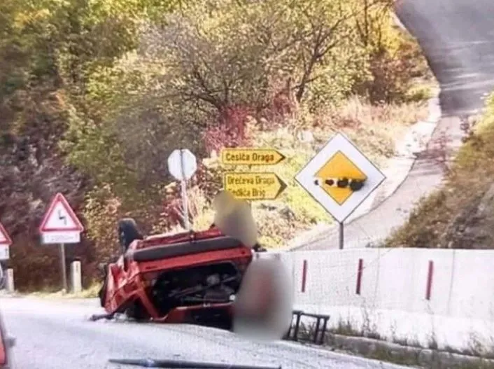 Strašna saobraćajna nesreća u Hercegovini, ima mrtvih i povrijeđenih