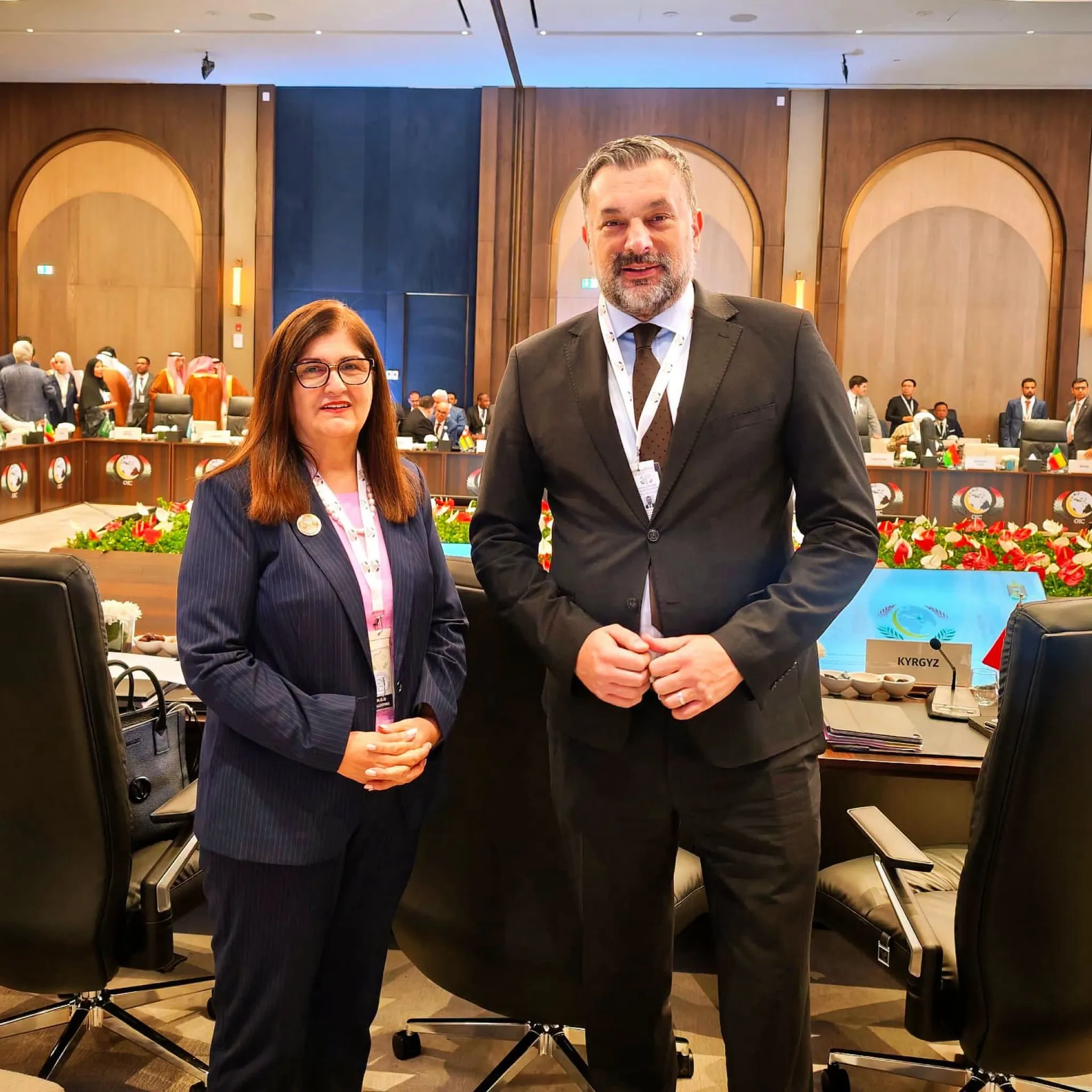 Konaković u Bagdadu govorio o genocidu, Ratku Mladiću i patnjii Palestinaca