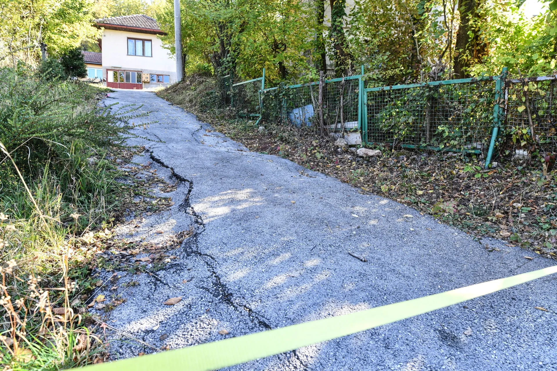 Klizište Curine njive