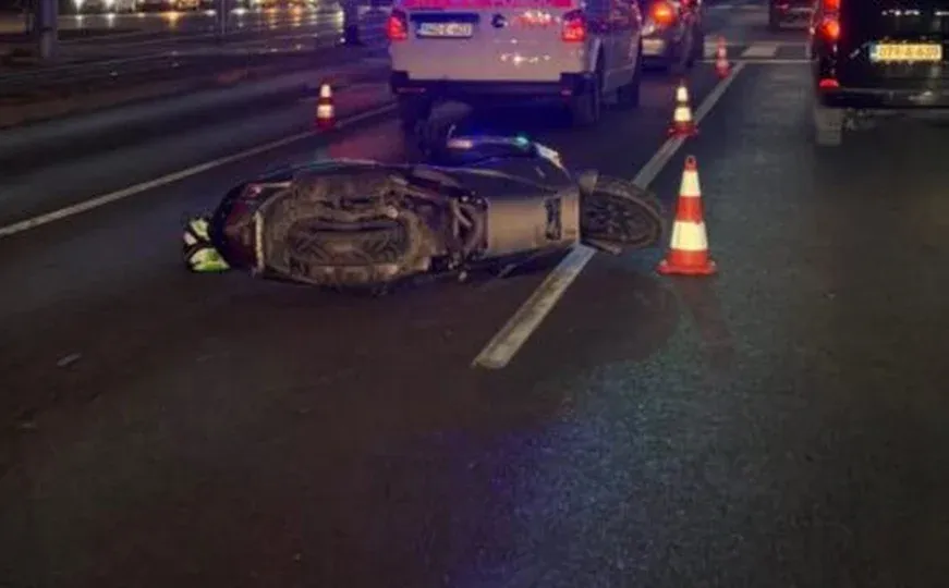 Još  jedna nesreća s motociklom u Sarajevu, evo šta kažu iz policije