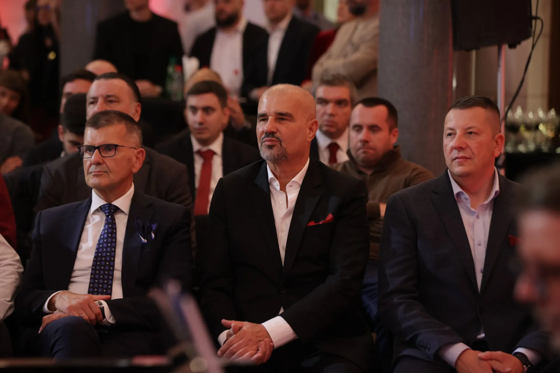 Sarajevo, BiH - 21. oktobar 2026. godine:

Svečano obilježavanje 80. godišnjice Fudbalskog kluba Sarajevo upriličeno je u srijedu u Vijećnici u Sarajevu, glavnom gradu Bosne i Hercegovine ( Elman Omic - Anadolu Agency )