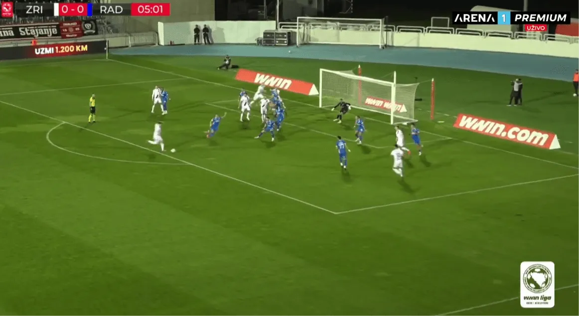 Šut Ilića za 1:0