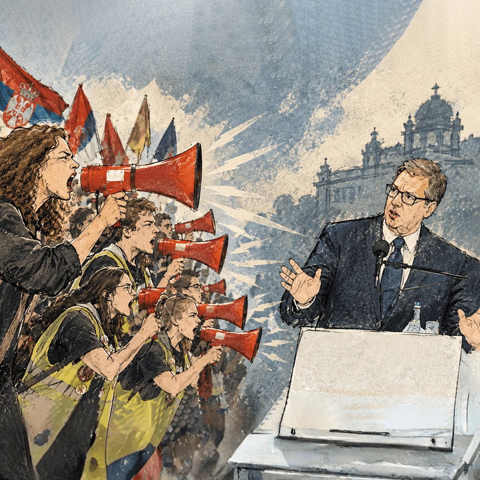 Najizazovniji test za Vučića, studenti poljuljali vladavinu dugu 14 godina 