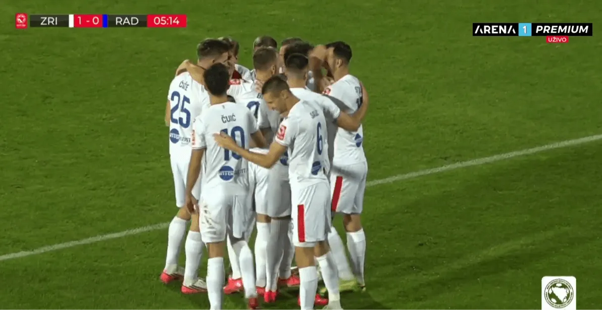 Odlična akcija Zrinjskog iz kornera, nezaustavljivi Ilić postigao novi gol
