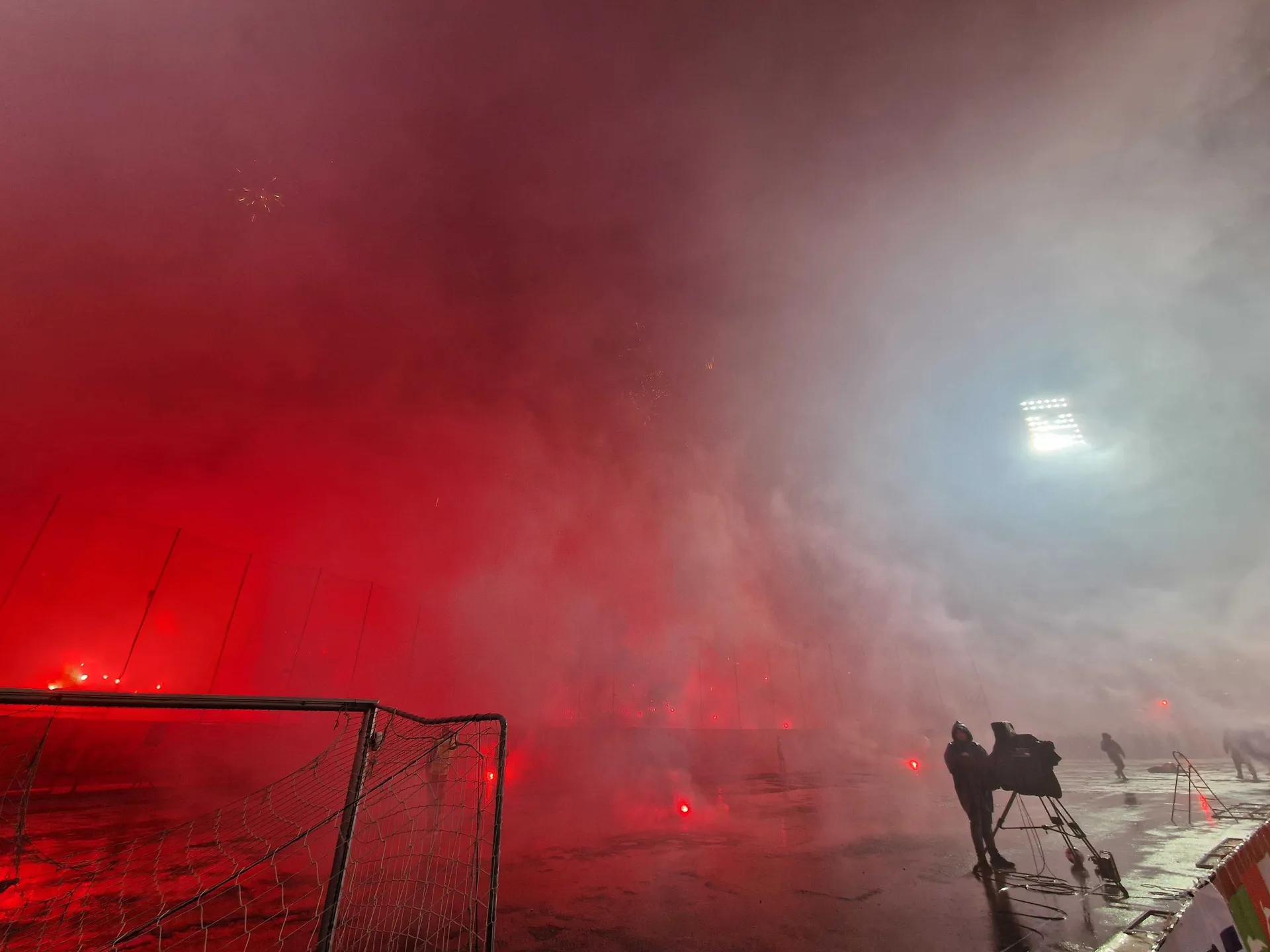 Poseban rekvizit na sjeveru večeras je oduševio navijače Sarajeva