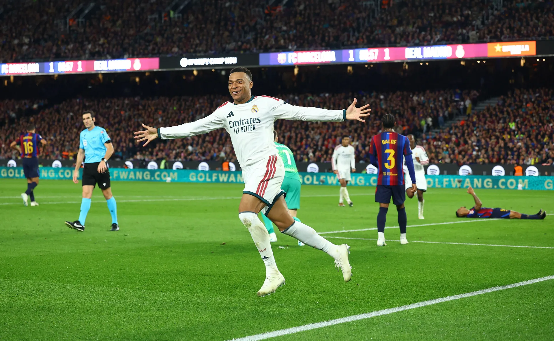 Real Madrid srušio Barcelonu u El Clasicu, sjajni Mbappe utišao Camp Nou